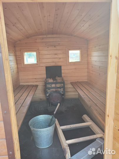 Баня на калесах