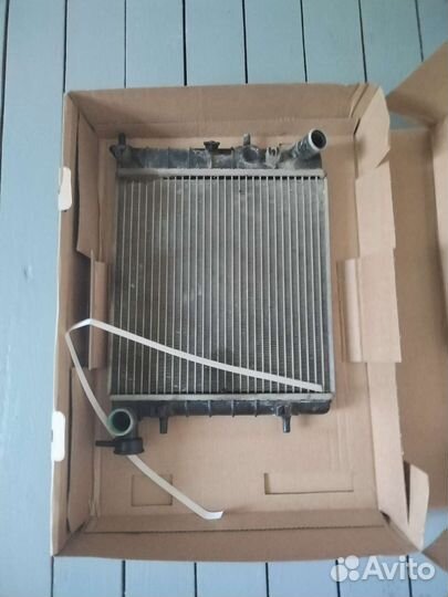 Радиатор охлаждения на hyundai accent