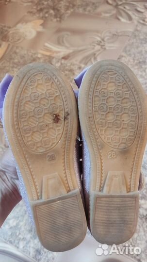 Туфли для девочки 28-30 размер