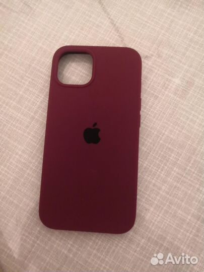 Защитный чехол iPhone 13 баклажановый новый