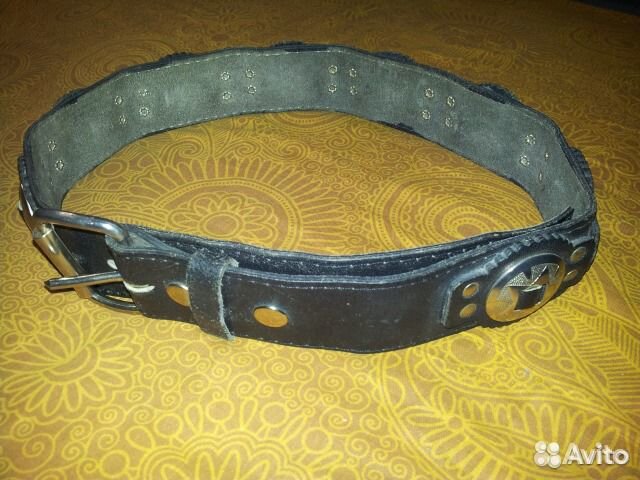 Ремень натур. кожа дл. 1м