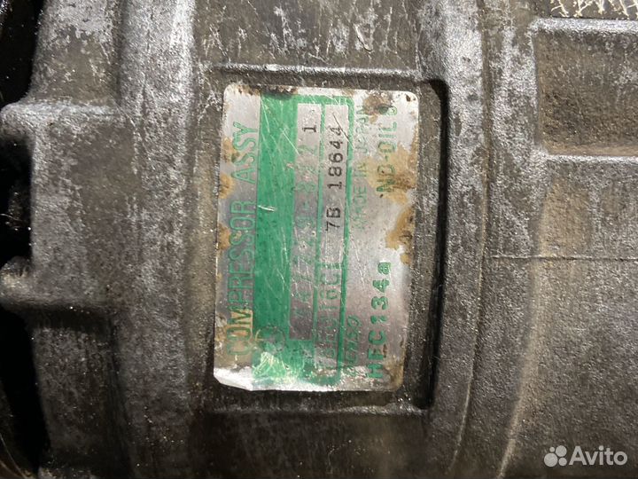 Компрессор кондиционера mercedes