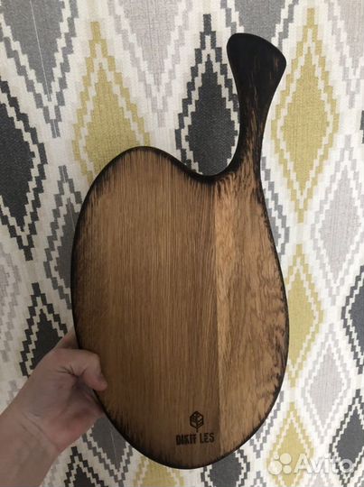 Доска новая разделочная сервировочная, массив дуба