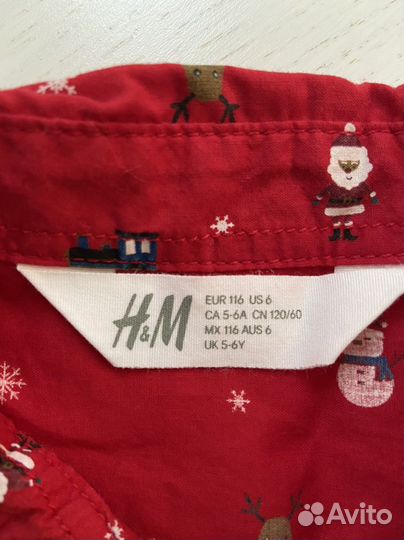 Рубашка детская H&M