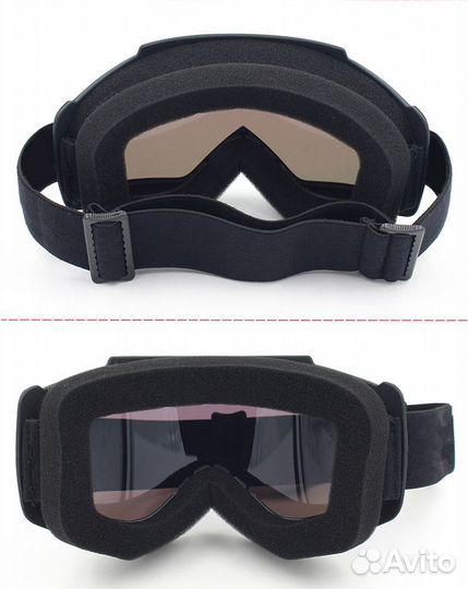 Очки маска защитные зимние гонолыжка мотоцикл Новы