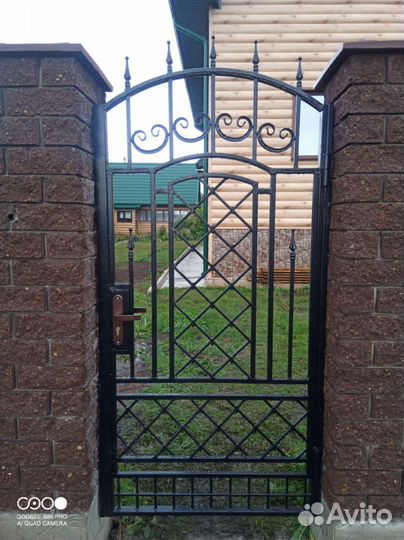 Кованые ворота и калитки
