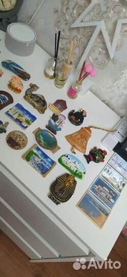 Магниты на холодильник из разных стран