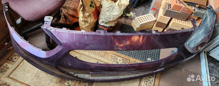 Бампер Hyundai Solaris 1