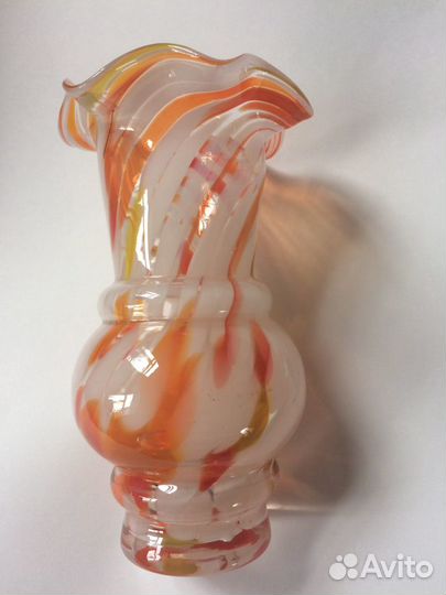 Ваза стеклянная интерьерная