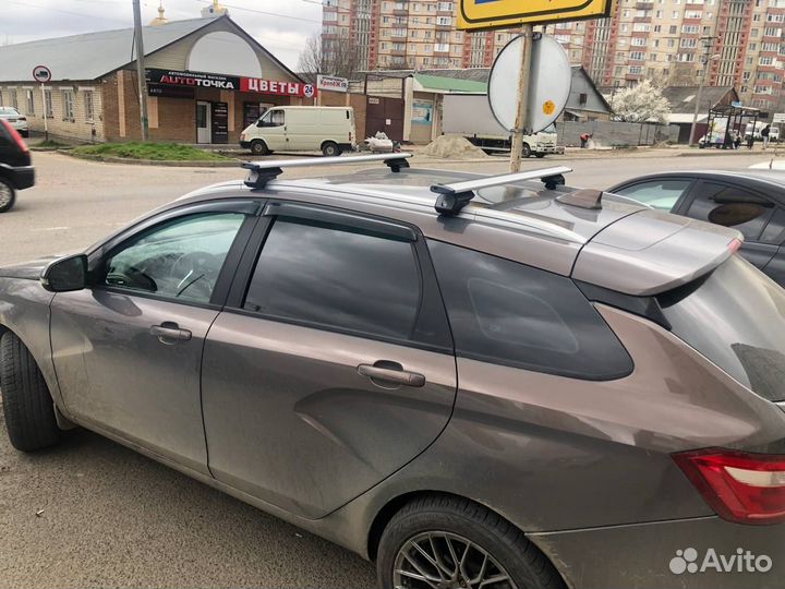 Багажник на крышу LADA vesta sw (крыло)