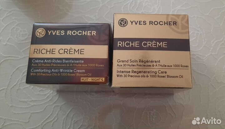 Крем Риш (дневной и ночной), Ив роше