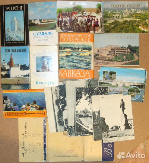 Наборы открыток СССР 40 штук