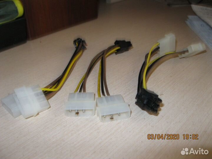 Провод питания видеокарты 6 pin