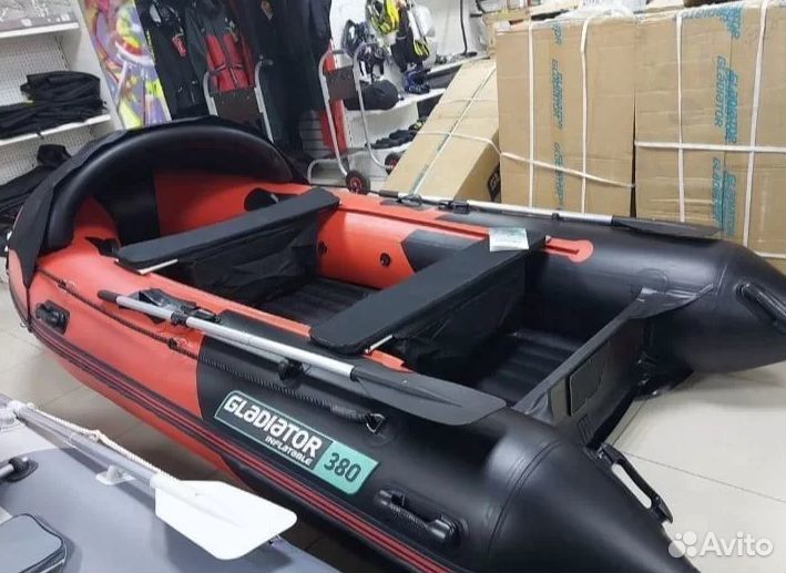 Лодка пвх Gladiator(Гладиатор) E380 PRO б/у