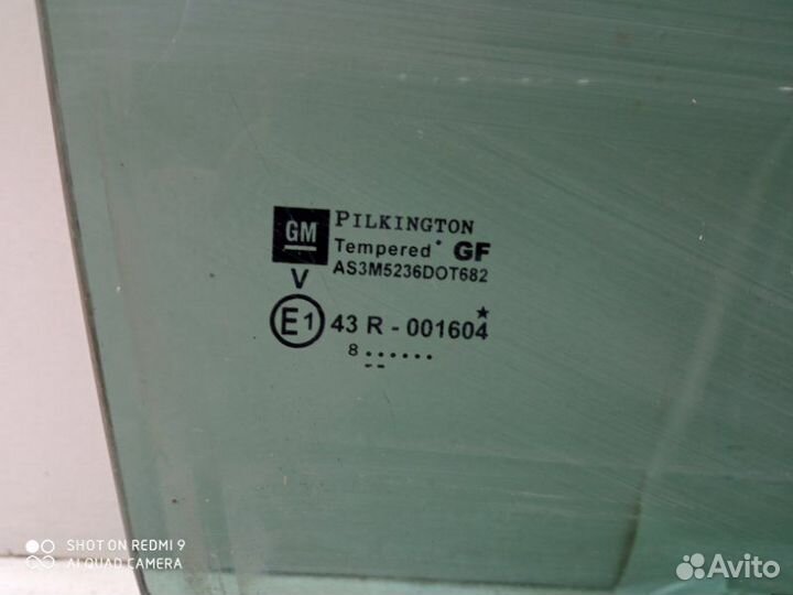 Стекло заднее правое Opel Astra H L35 Z18XER 2009