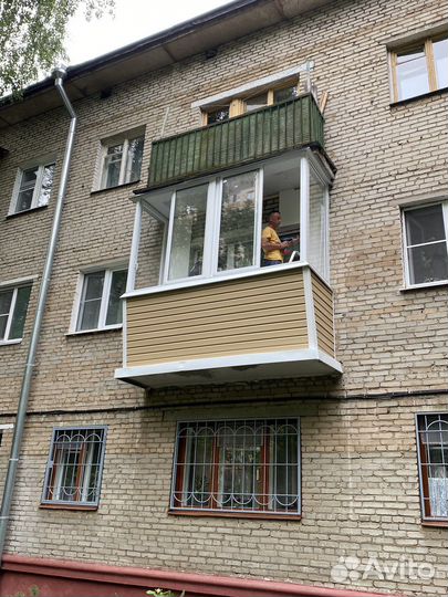 Остекление, отделка балконов, окна в Москве и мо