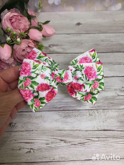 Банты на автоматической заколке