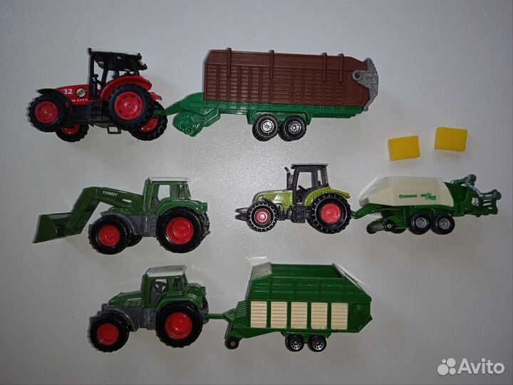 Тракторы siko масштаб 1:64