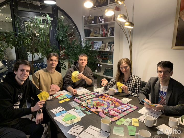 Провести игру Мафия и Квиз