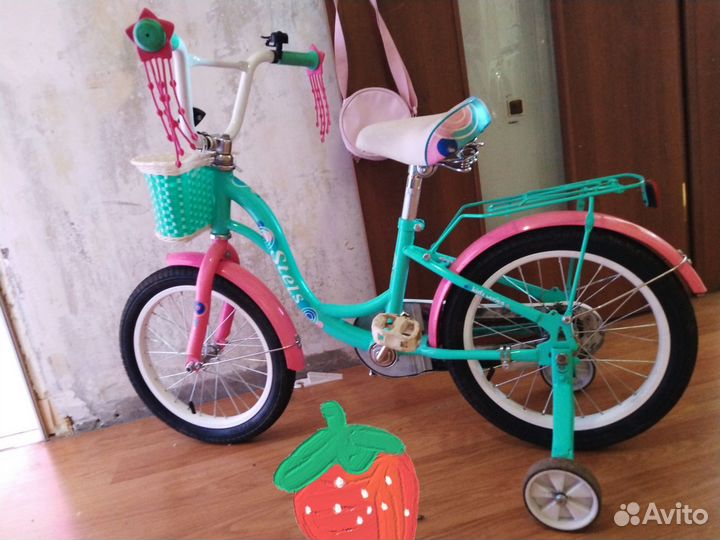 Велосипед детский Stels 16' Jolly V010, Мятный