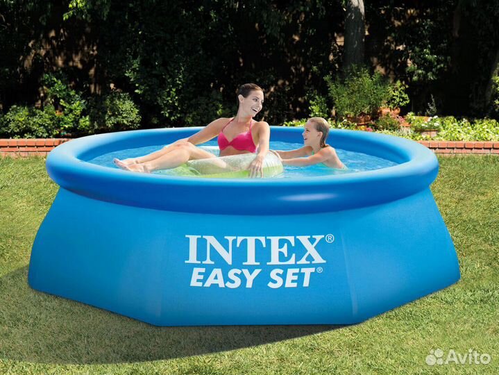 Бассейн надувной Intex Easy Set 244х61 см