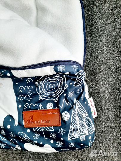 Теплый конверт в коляску или выписку