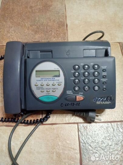 Факс Sharp fo-85