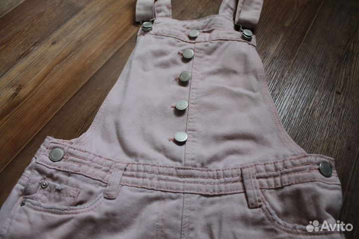 Джинсовый комбинезон для девочки