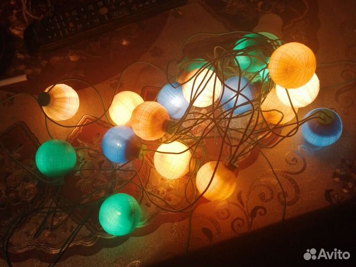 Елочная гирлянда СССР