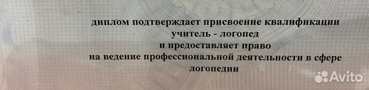 Учитель логопед-дефектолог