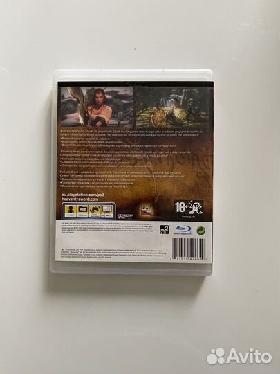 Диски на ps3 Heavenly sword