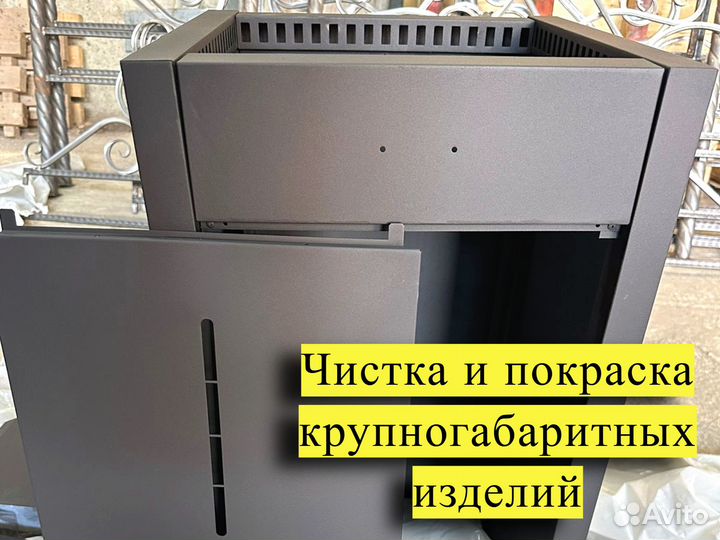 Пескоструйная обработка и порошковая покраска