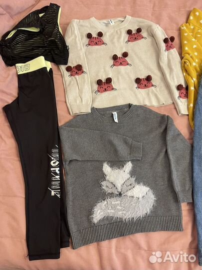 Вещи девочки 128-134