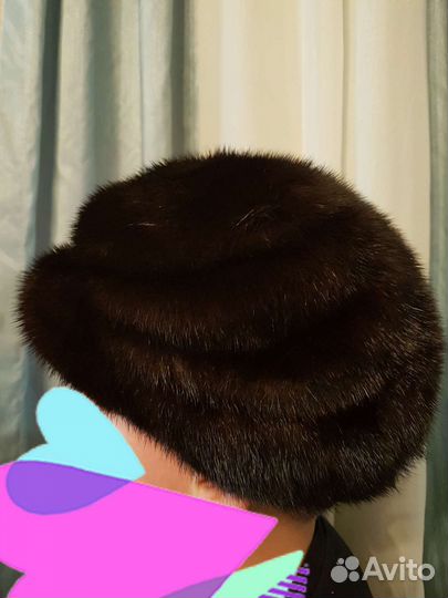 Шапка норковая женская