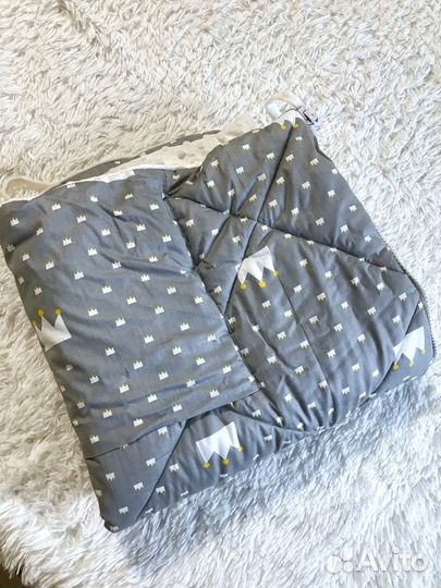 Конверт-одеяло на молнии на выписку