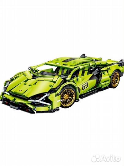 Игрушка конструктор / спорткар машинка