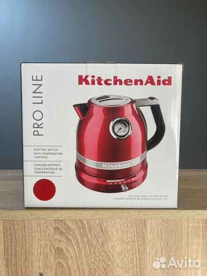 Чайник kitchenaid красный новый