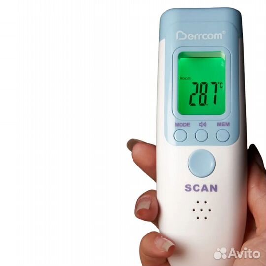 Термометр медицинский бесконтактный berrcomjxb-183