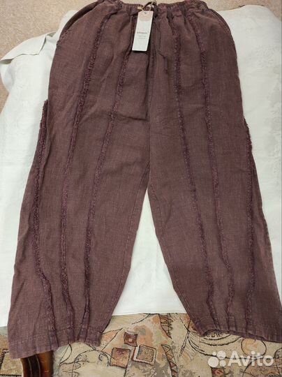 Брюки оверсайз из Рами