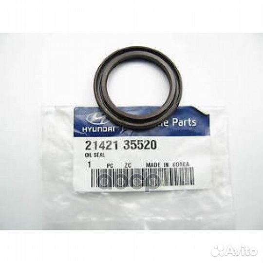 Сальник блока цилиндров 2142135520 Hyundai-KIA