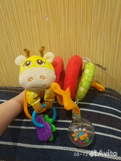 Игрушка на коляску Жираф