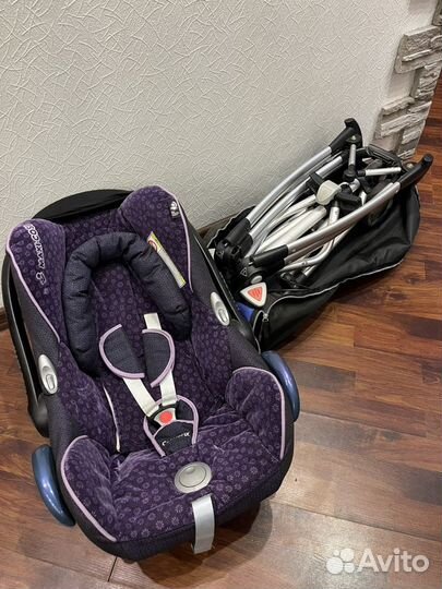 Коляска Quinny Zapp+автокресло Maxi Cosi CabrioFix