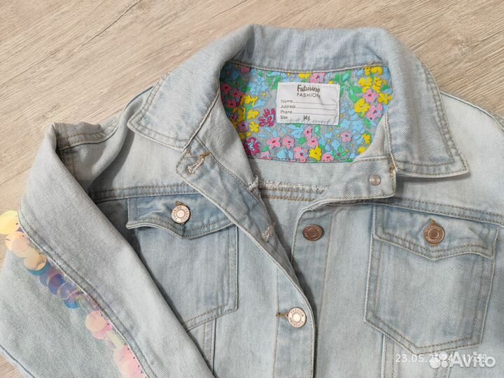 Куртка джинсовая для девочки