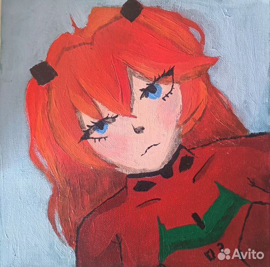 Картина акрилом на холсте