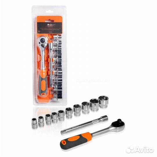 Airline AT-12-29 Набор головок с трещоткой 3/8 DR