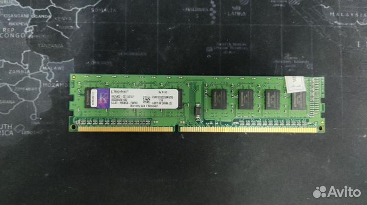 Модуль памяти Kingston valueram DDR3 dimm 2 Гб PC3
