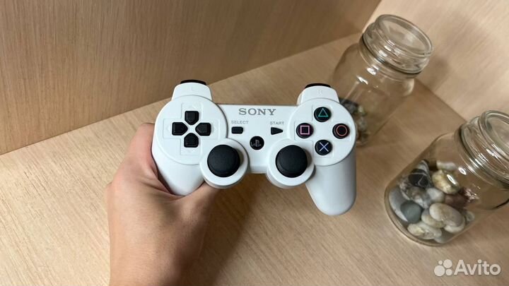 Геймпад PS3 DualShock 3 bluetooth белый