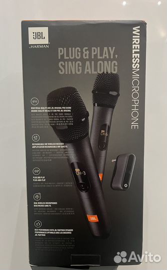 Микрофоны JBL Wireless Microphone Set