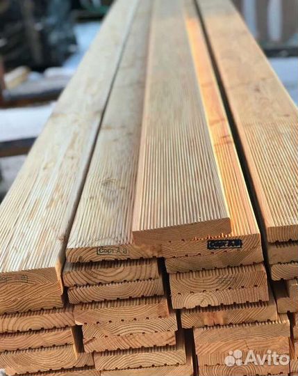 Доска террасная лиственница 28х140
