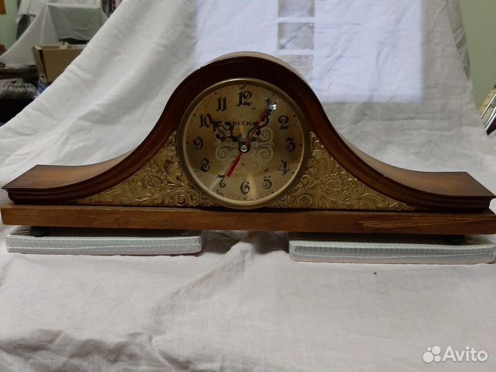 Настольные часы каминные 